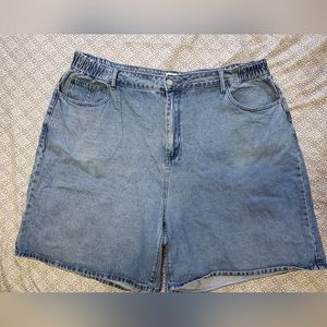 Shiny by Nature, 3X, Blue Denim